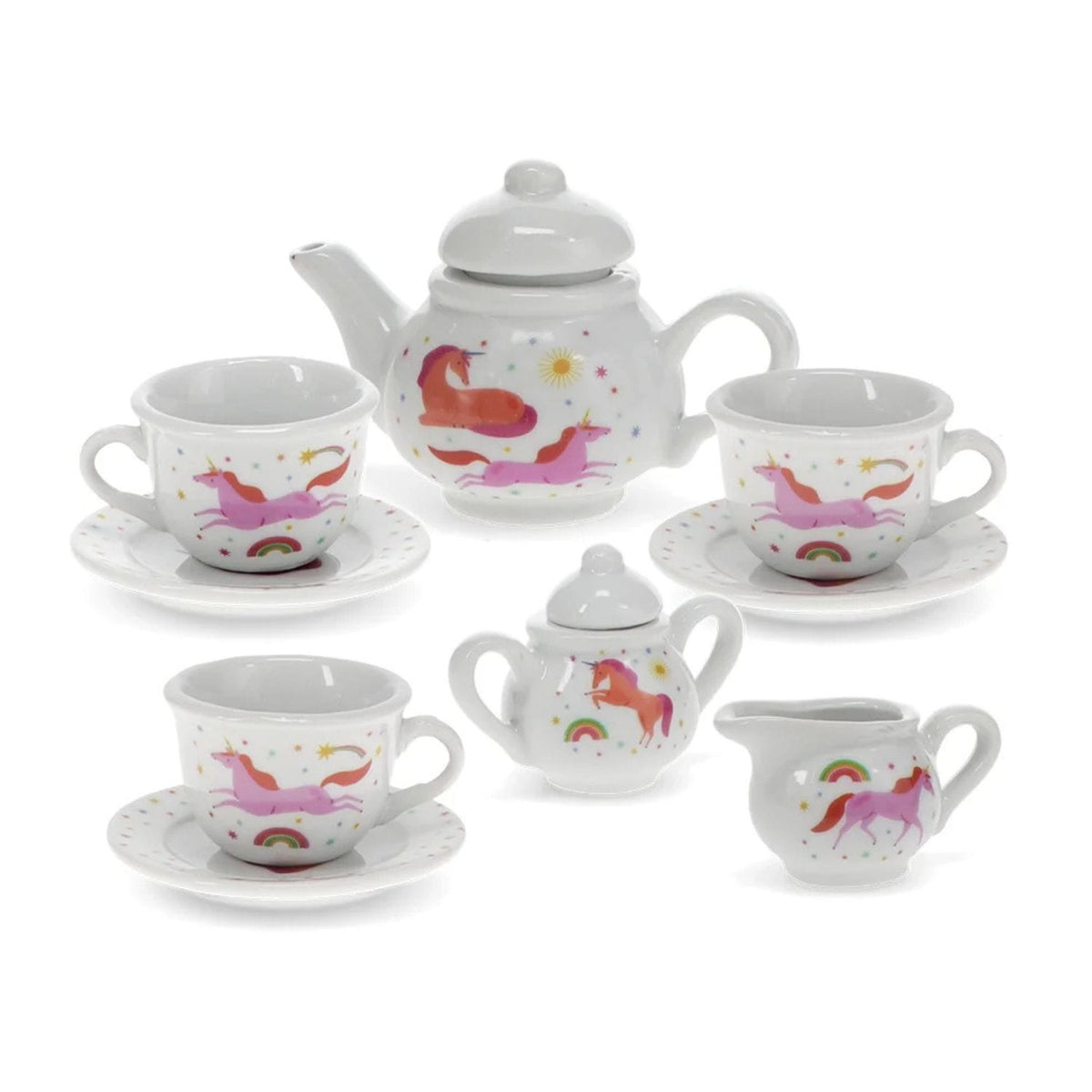 Rex London Toys Ceramic Tea Party Set - Unicorn