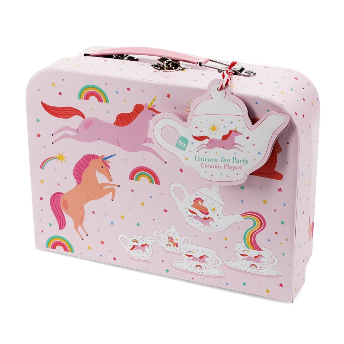 Rex London Toys Ceramic Tea Party Set - Unicorn