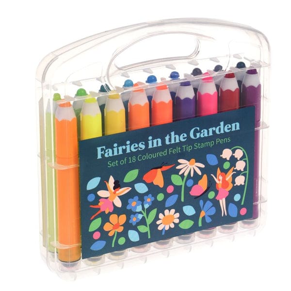 Rex London Toys Fairies In The Garden  Felt Tip Stamp Pens