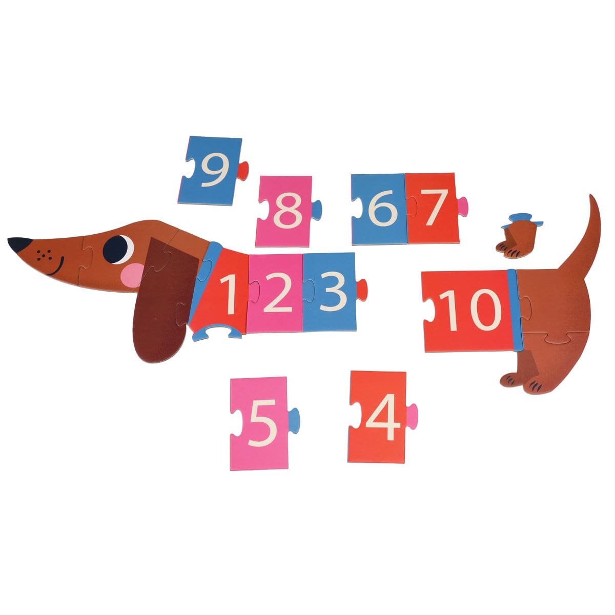Rex London Toys Floor puzzle - Sausage Dog