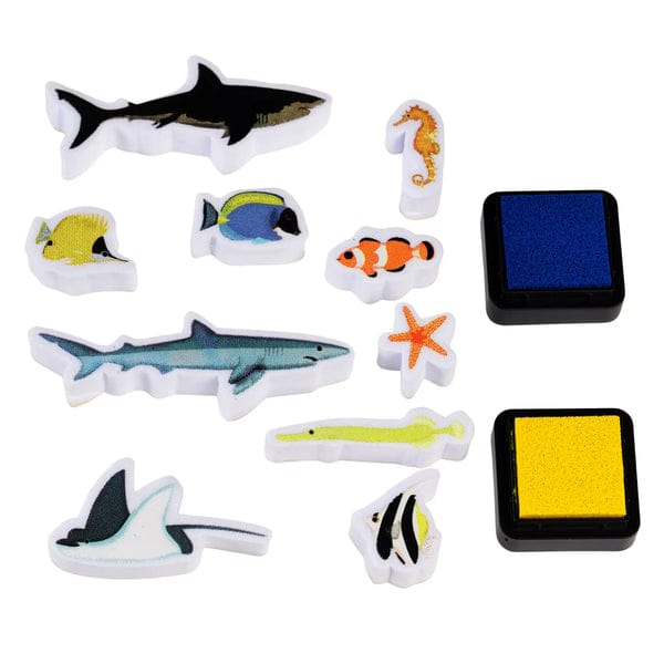 Rex London Toys Ocean Set Of Mini Stamps