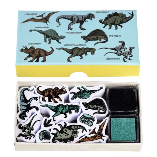 Rex London Toys Prehistoric Land Set Of Mini Stamps