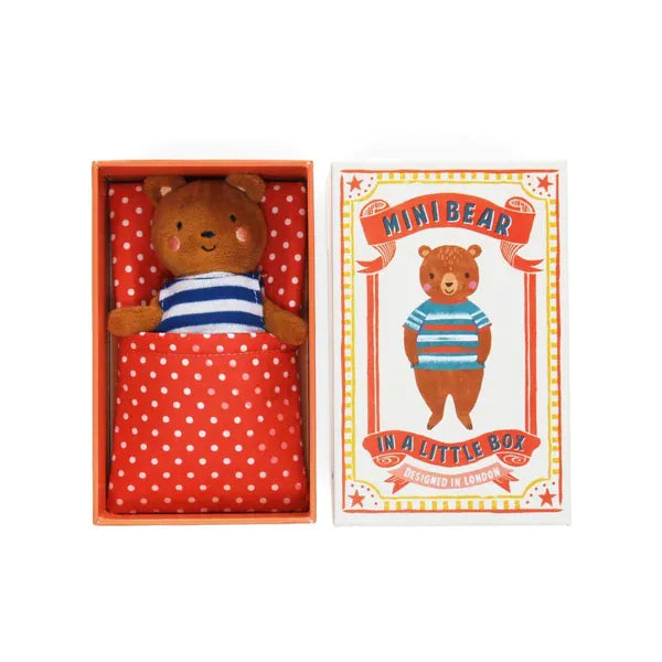 Rex London Toys Soft Mini Bear In A Little Box