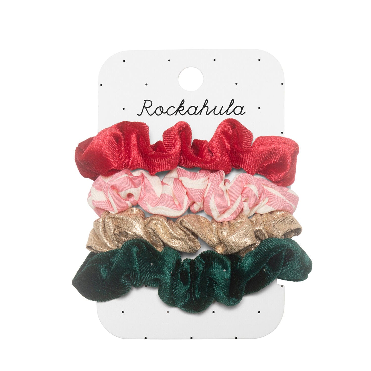 Rockahula Kids Accessory Hair Jolly Christmas Scrunchie Set