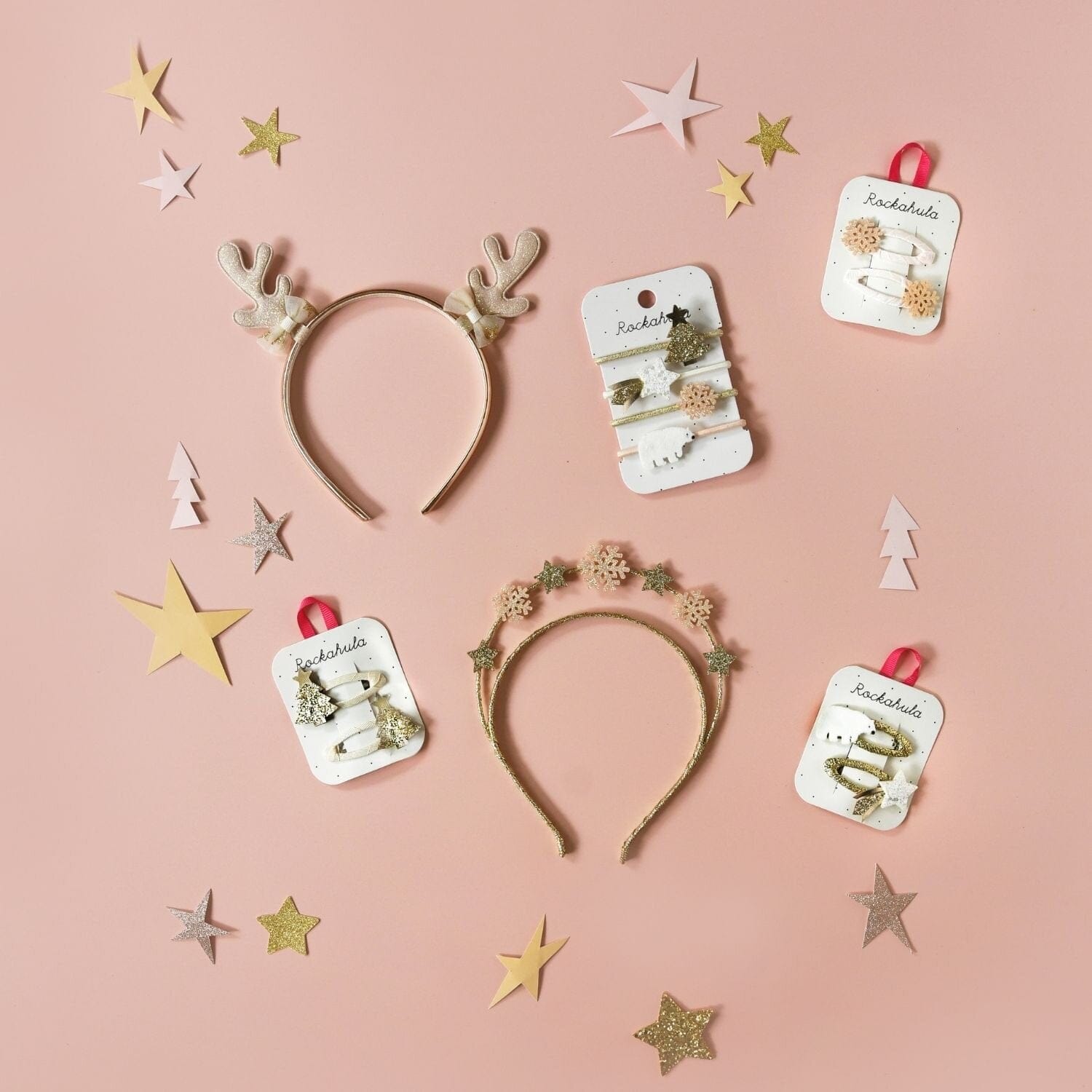 Rockahula Kids Accessory Hair North Pole Christmas Tree Clips