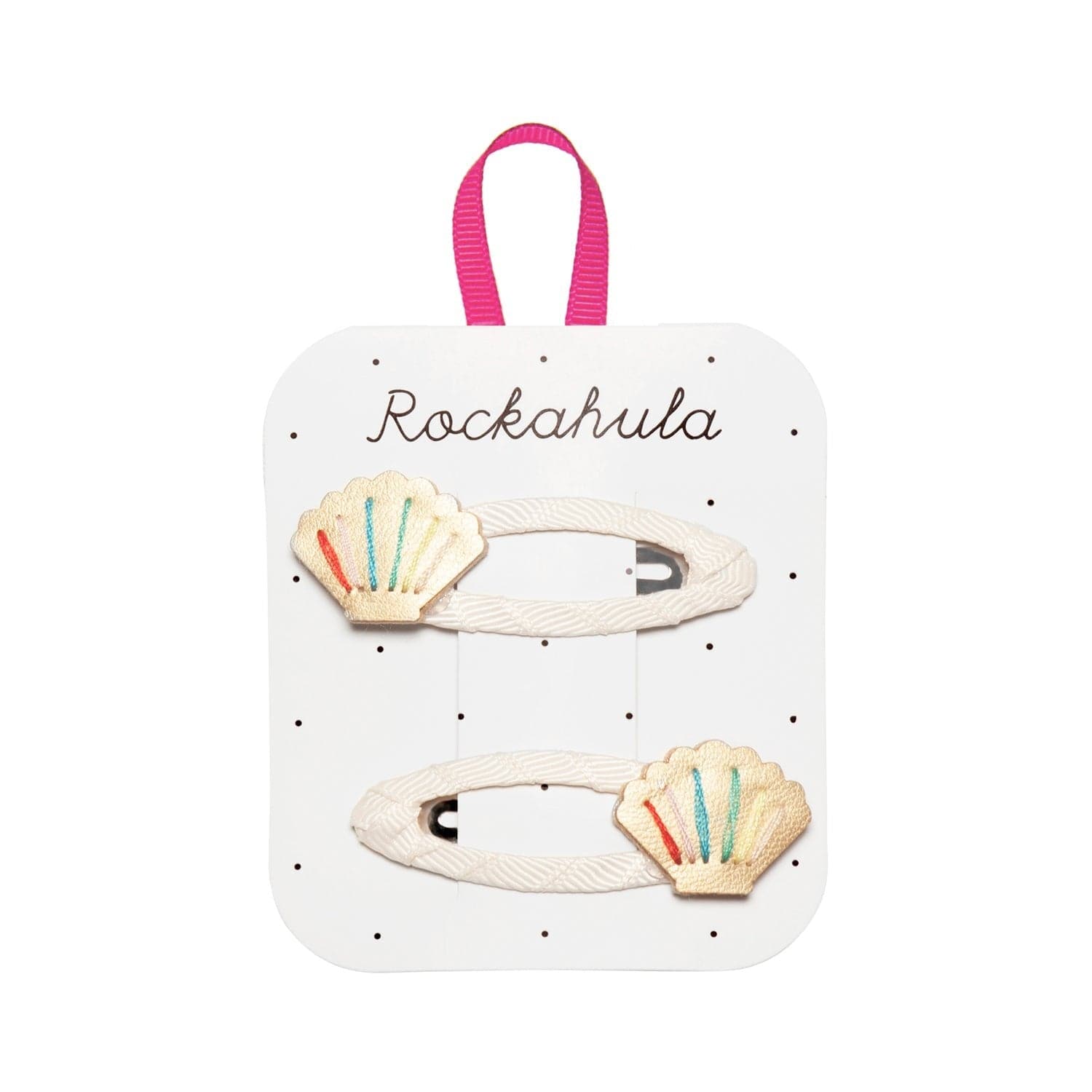 Rockahula Kids Accessory Hair Rainbow Shell Clips