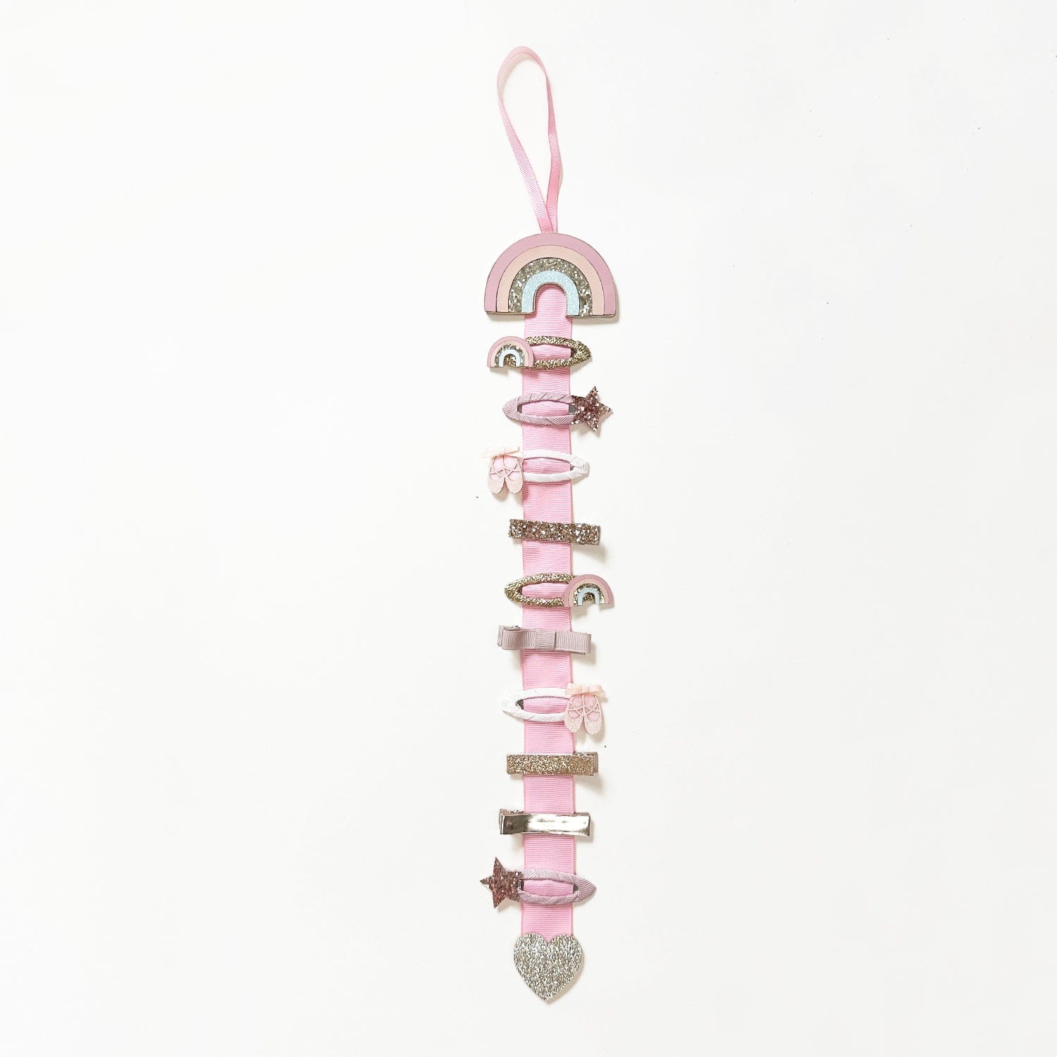 Rockahula Kids Accessory Hair Shimmer Rainbow Clip Wall Hanger
