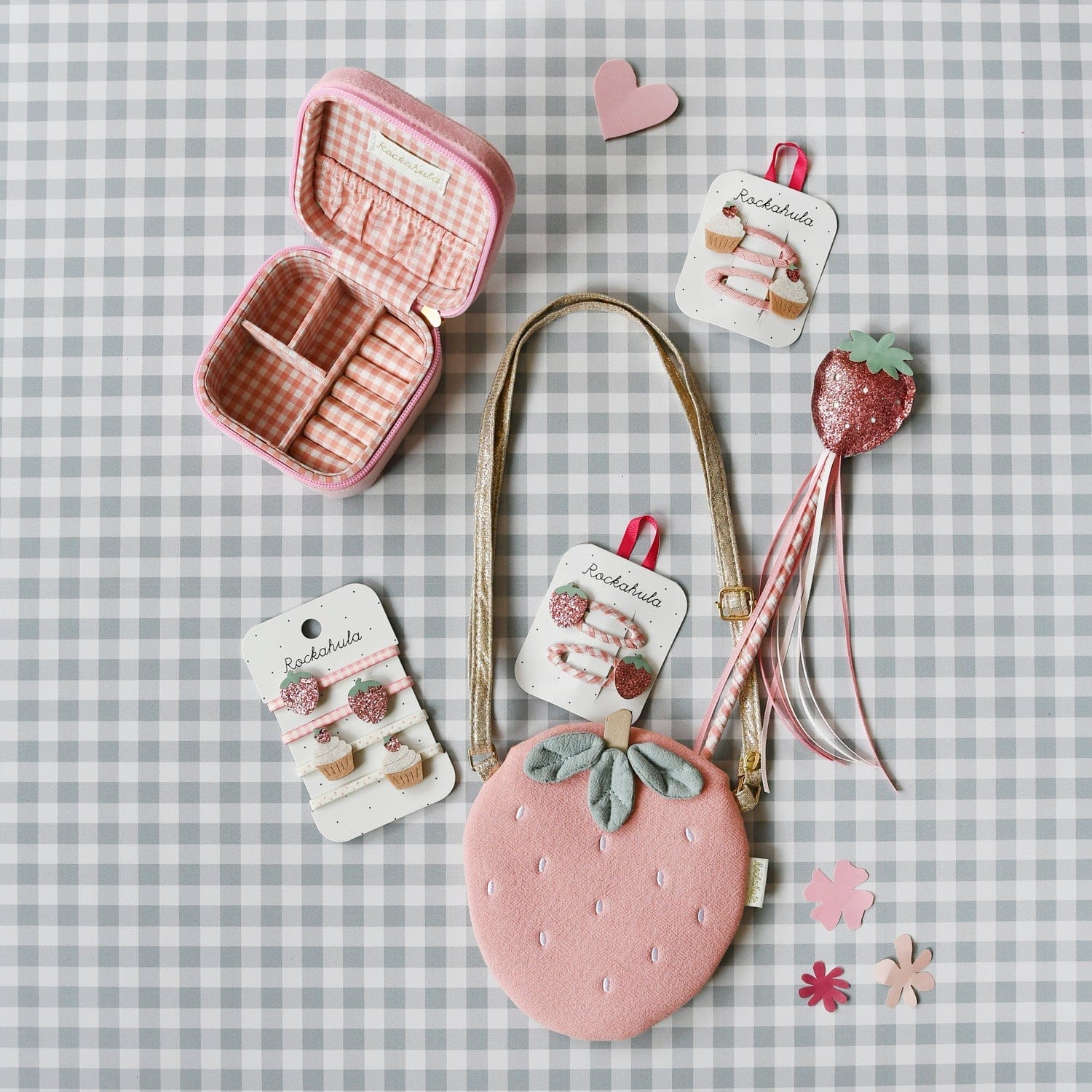 Rockahula Kids Girls Accessory Sweet Strawberry Jewellery Box