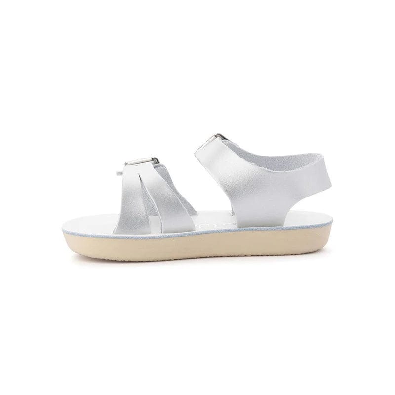 Salt Water Baby Shoes Salt Water Sun-San Sea Wee - Silver