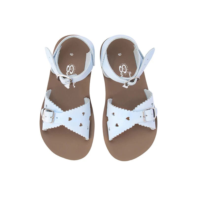 Salt Water Girls Shoes Salt Water Sun-San Sweetheart Sandal - Light Blue