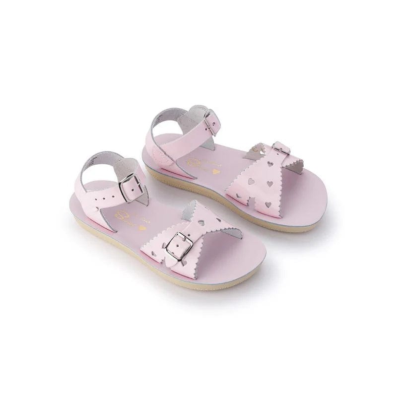 Salt Water Girls Shoes Salt Water Sun-San Sweetheart Sandal - Shiny Pink