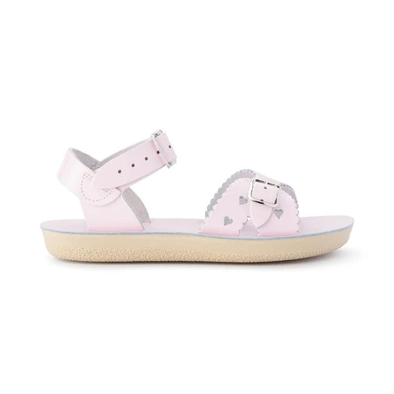 Salt Water Girls Shoes Salt Water Sun-San Sweetheart Sandal - Shiny Pink