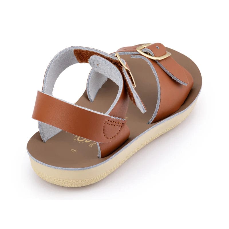 Salt Water Unisex Shoes Salt Water Sun-San Surfer Hook & Loop (Velcro) Sandal - Tan