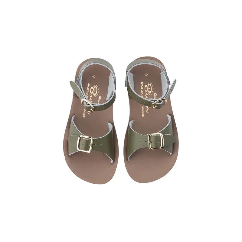 Salt Water Unisex Shoes Salt Water Sun-San Surfer Sandal - Olive