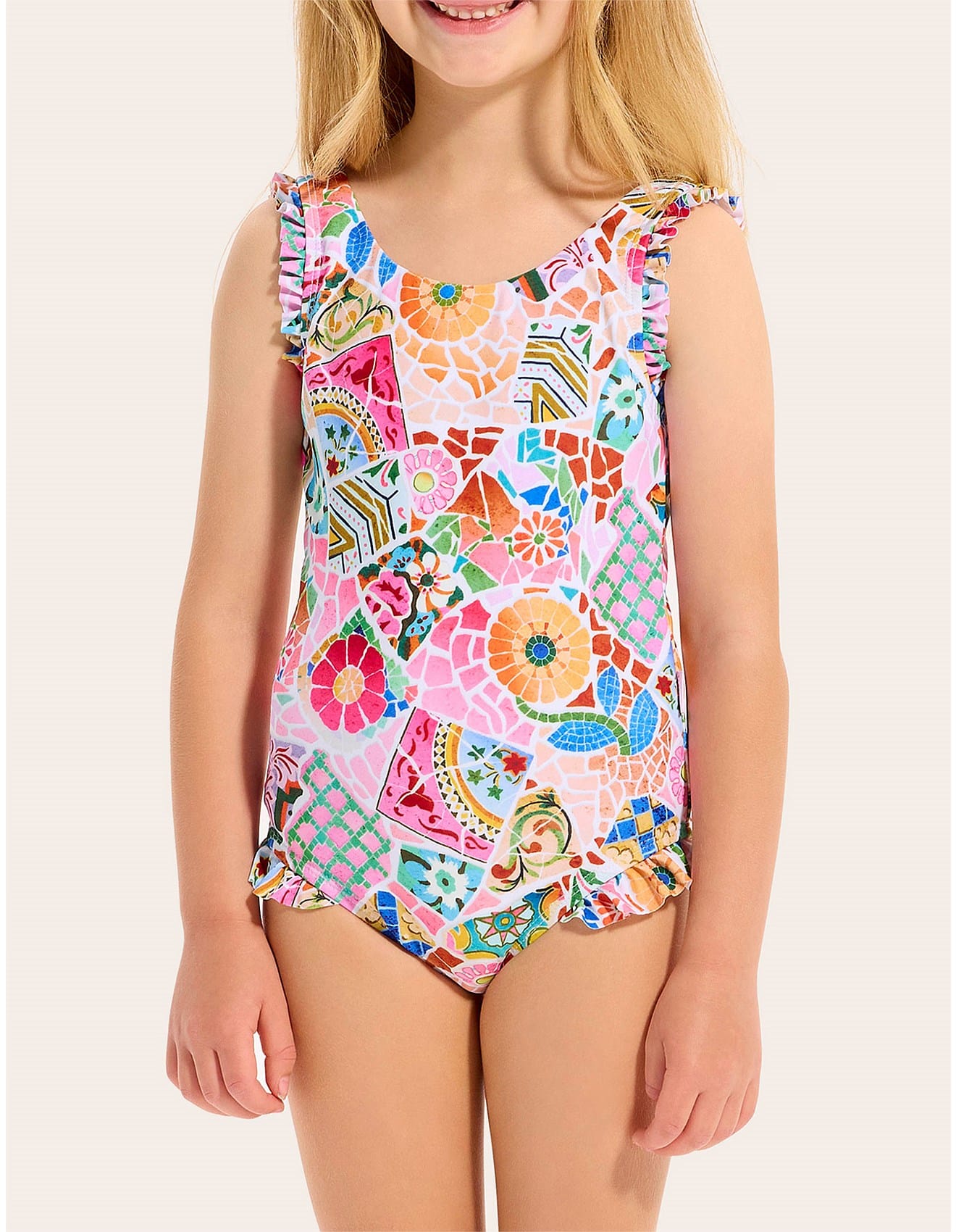 Seafolly Girls Swimwear Beach Boheme One Piece