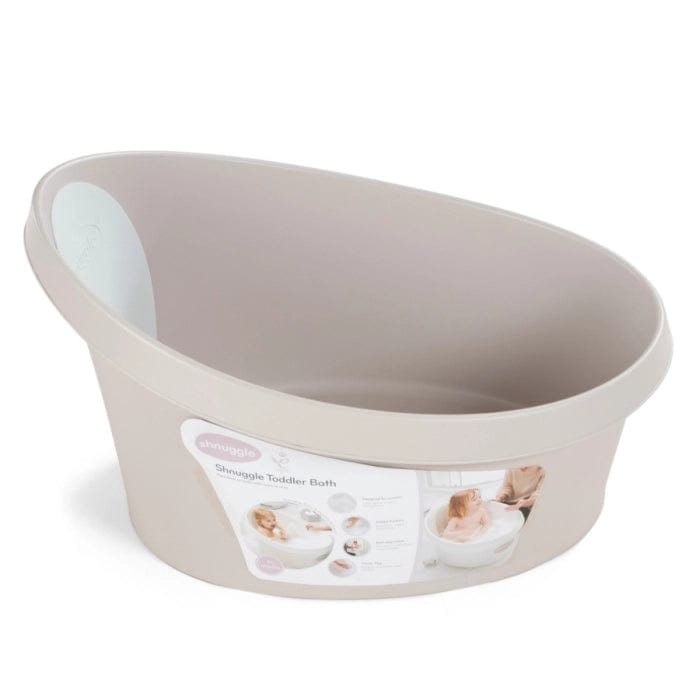 Shnuggle Bath Taupe Shnuggle Toddler Bath