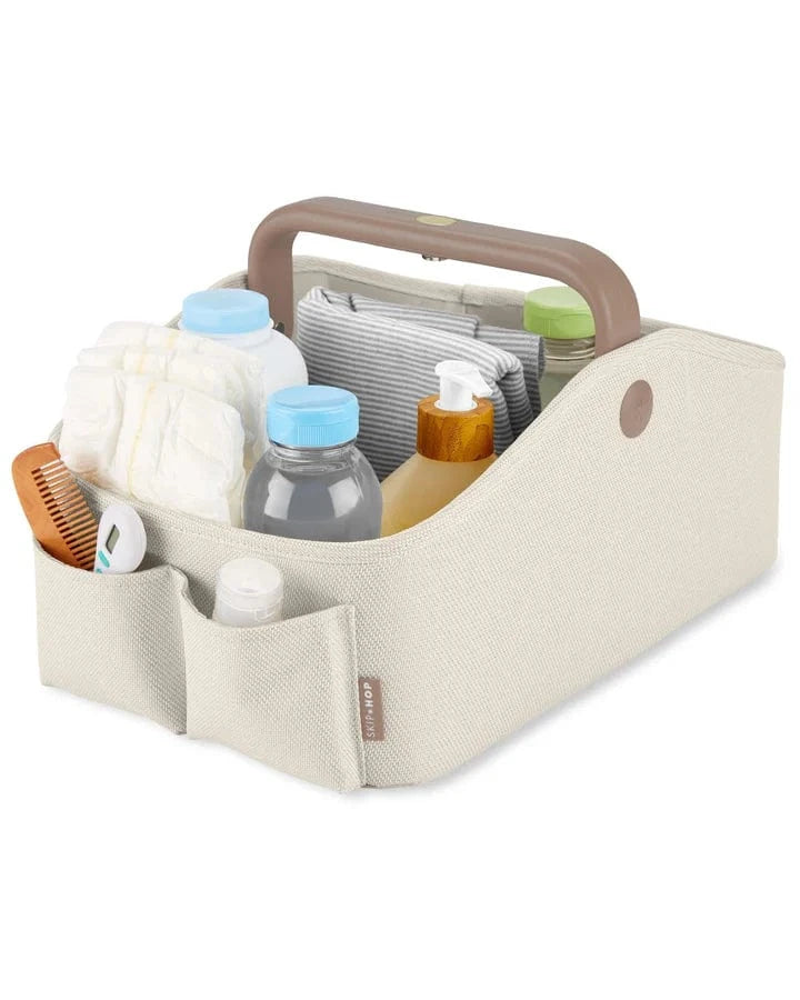 Skip Hop Baby Accessory Nursery Style Light Up Nappy Caddy - Oat