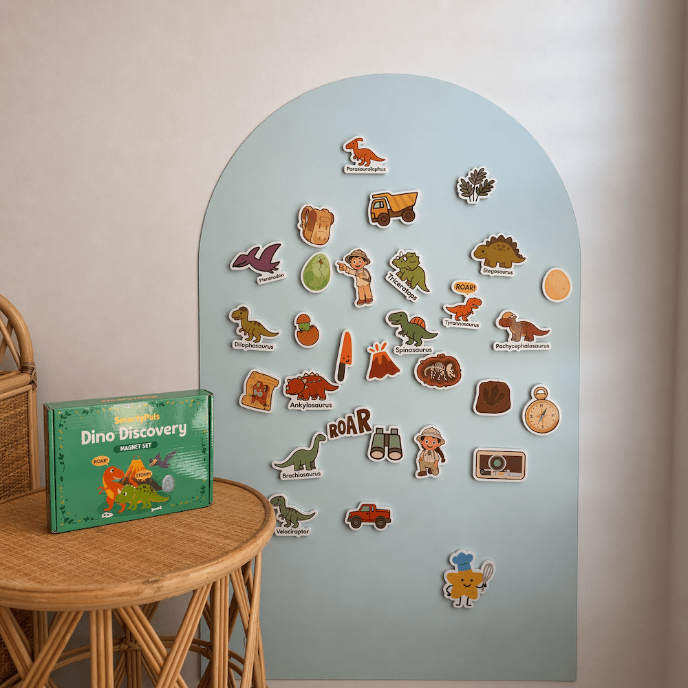 SmartyPals Toys Dino Discovery Magnet Set