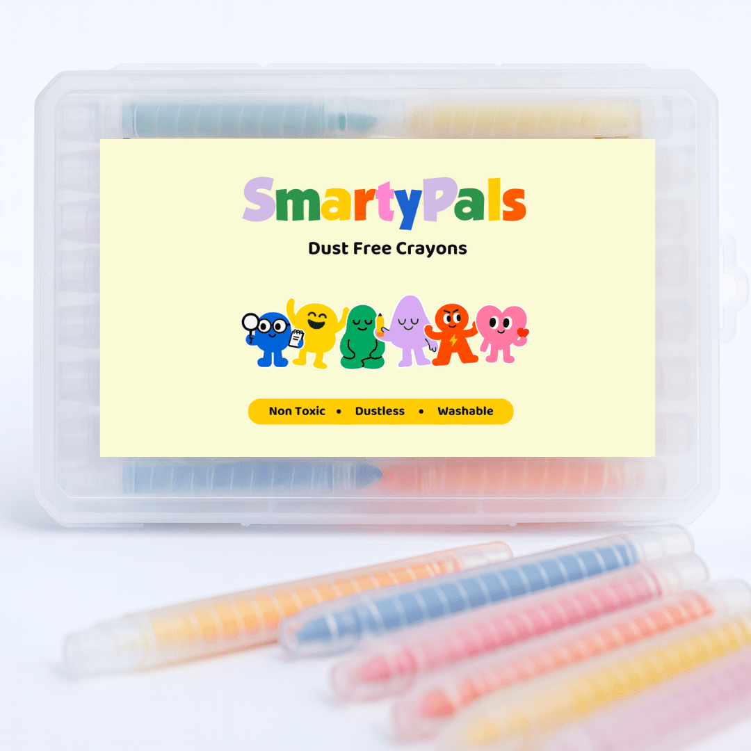 SmartyPals Toys Dustless Chalk Crayons 12 Pack