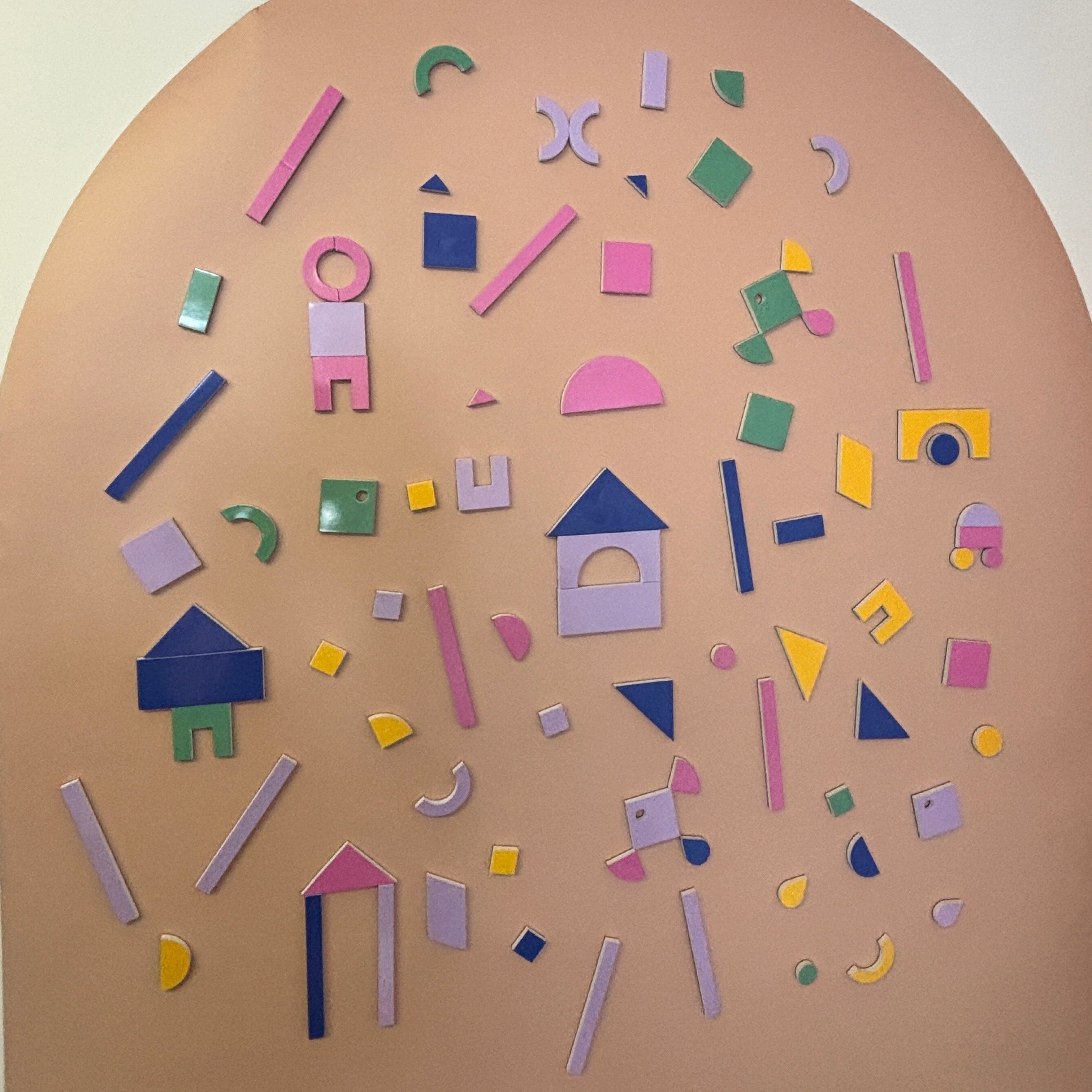 SmartyPals Toys Magnetic Shapes Set
