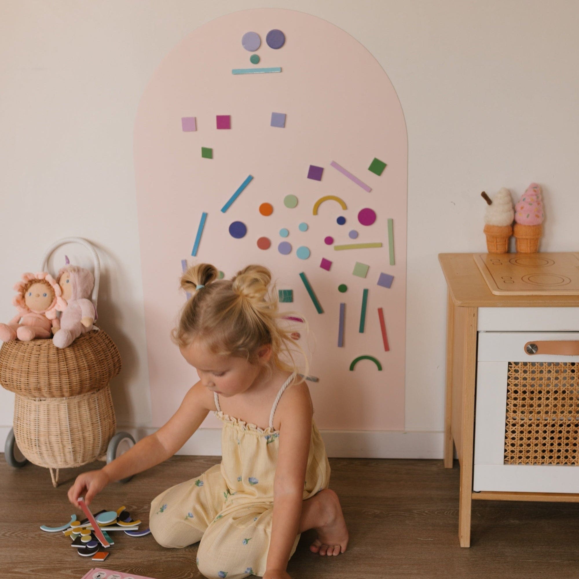 SmartyPals Toys Magnetic Shapes Set