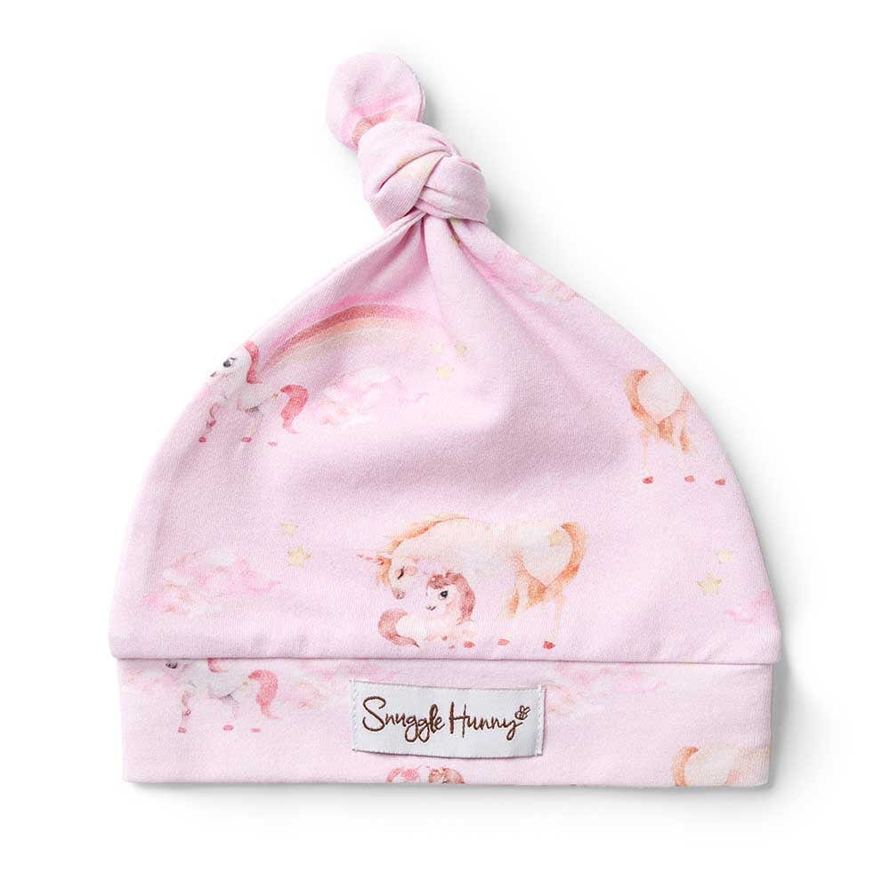 Snuggle Hunny Kids Accessories Hats Unicorn Organic Knotted Beanie
