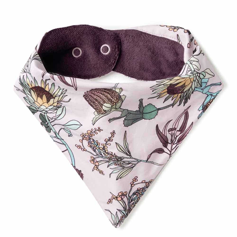 Snuggle Hunny Kids Accessory Bib Banksia Organic Dribble Bib