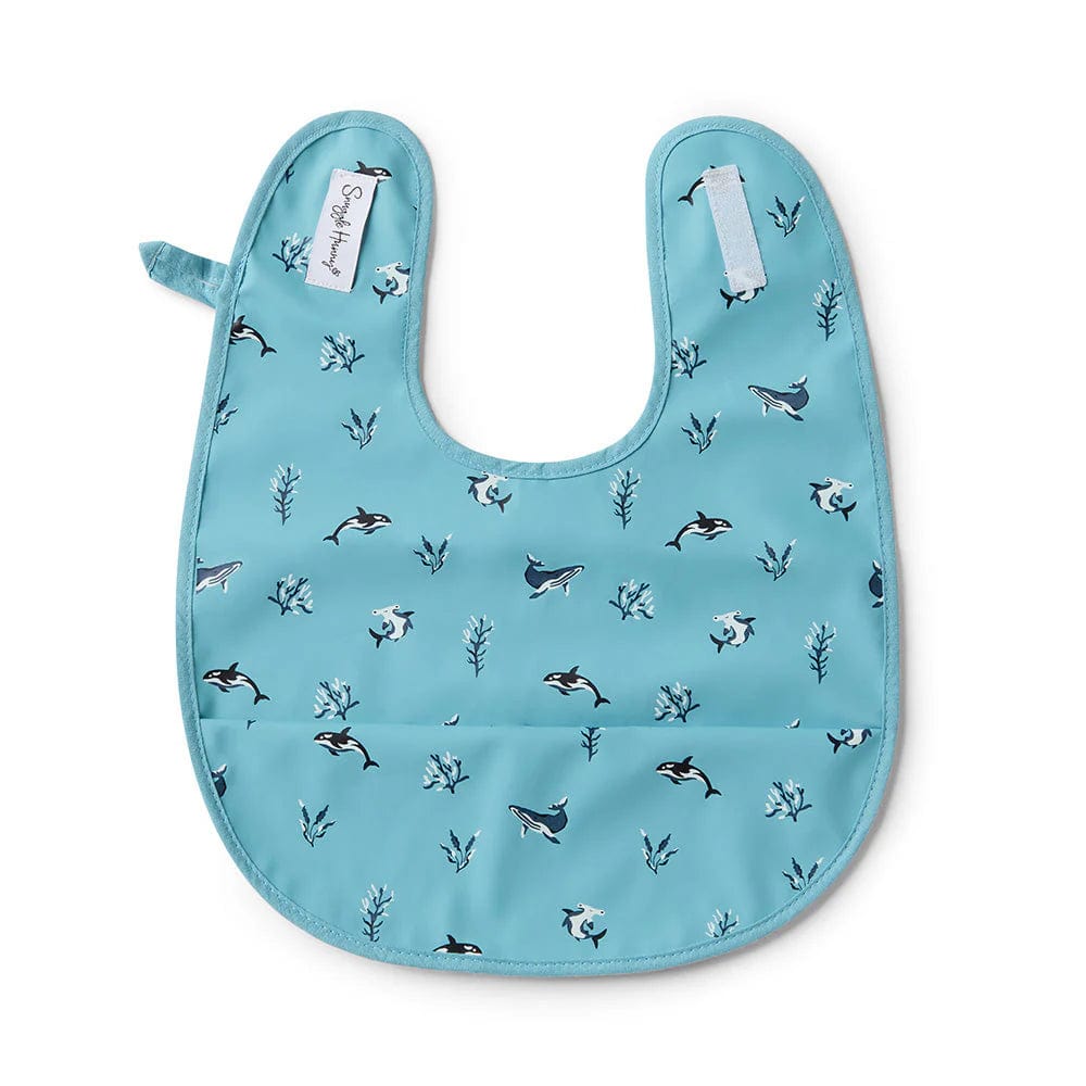 Snuggle Hunny Kids Accessory Bib Blue Ocean Snuggle Bib