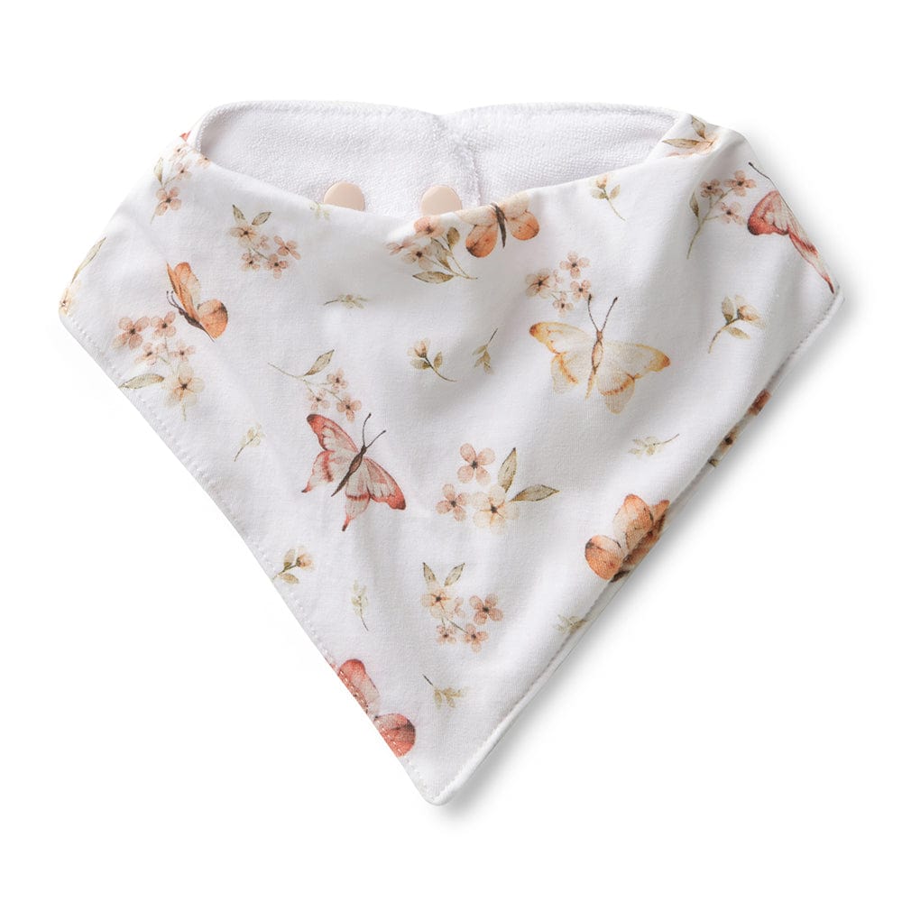 Snuggle Hunny Kids Accessory Bib Butterfly Organic Dribble Bib