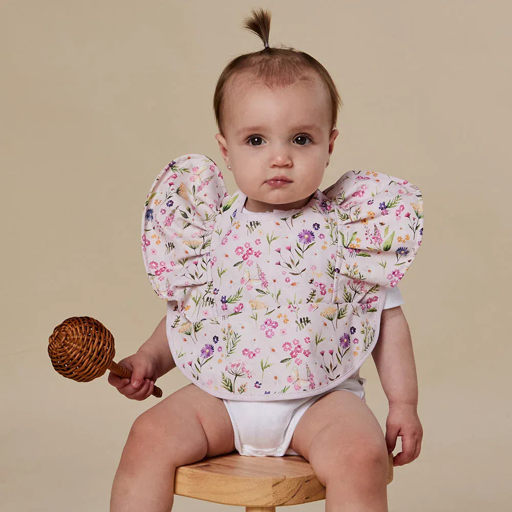 Snuggle Hunny Kids Accessory Bib Gracie Frill Snuggle Bib