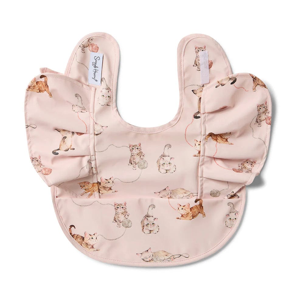 Snuggle Hunny Kids Accessory Bib Kittens Frill Snuggle Bib