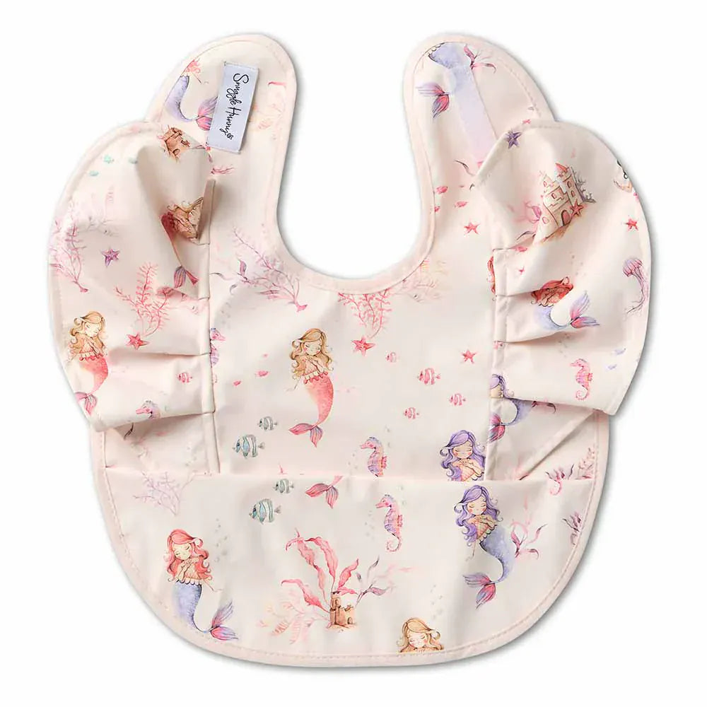 Snuggle Hunny Kids Accessory Bib Mermaid Frill Snuggle Bib