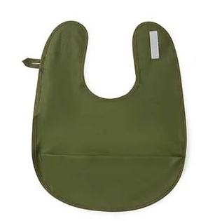 Snuggle Hunny Kids Accessory Bib Olive Snuggle Hunny Waterproof Bib