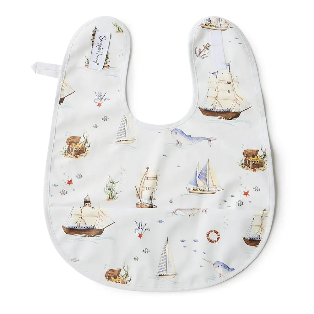 Snuggle Hunny Kids Accessory Bib Set Sail Snuggle Bib
