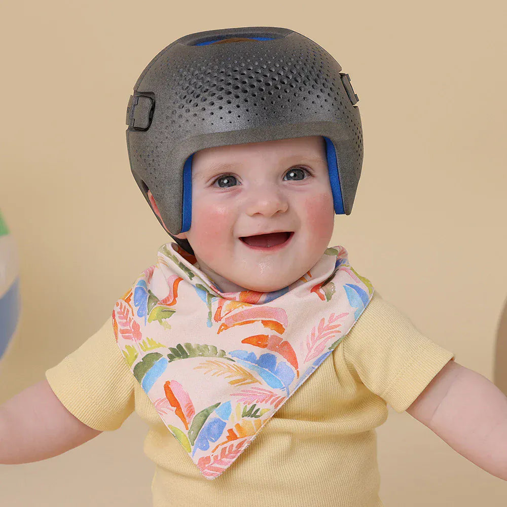 Snuggle Hunny Kids Accessory Bib Summer Palm Organic Dribble Bib