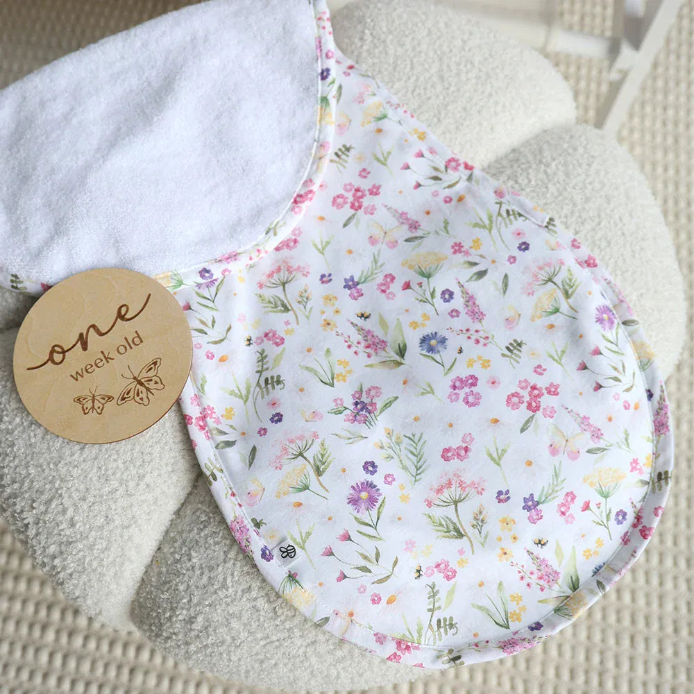 Snuggle Hunny Kids Accessory Feeding Gracie Organic Cotton Burp Cloth