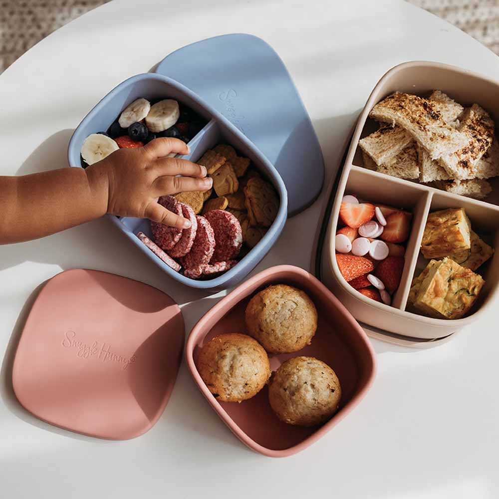 Snuggle Hunny Kids Accessory Feeding Silicone Medium Lunch Box