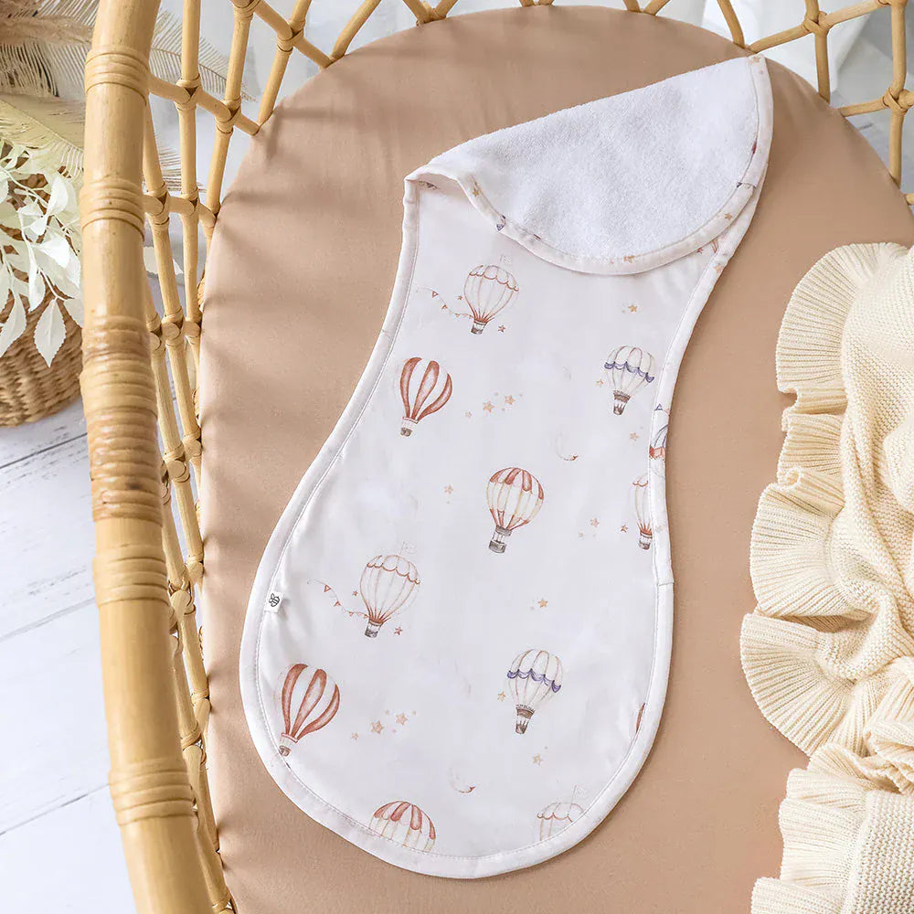 Snuggle Hunny Kids Accessory Feeding Up & Away Organic Cotton Burp Cloth