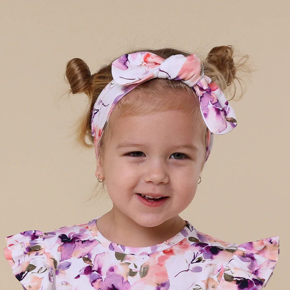 Snuggle Hunny Kids Accessory Hair Blushing Beauty Organic Topknot