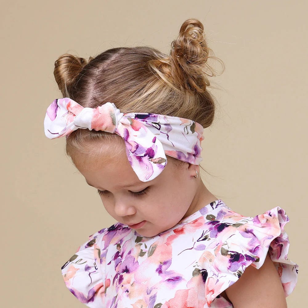 Snuggle Hunny Kids Accessory Hair Blushing Beauty Organic Topknot