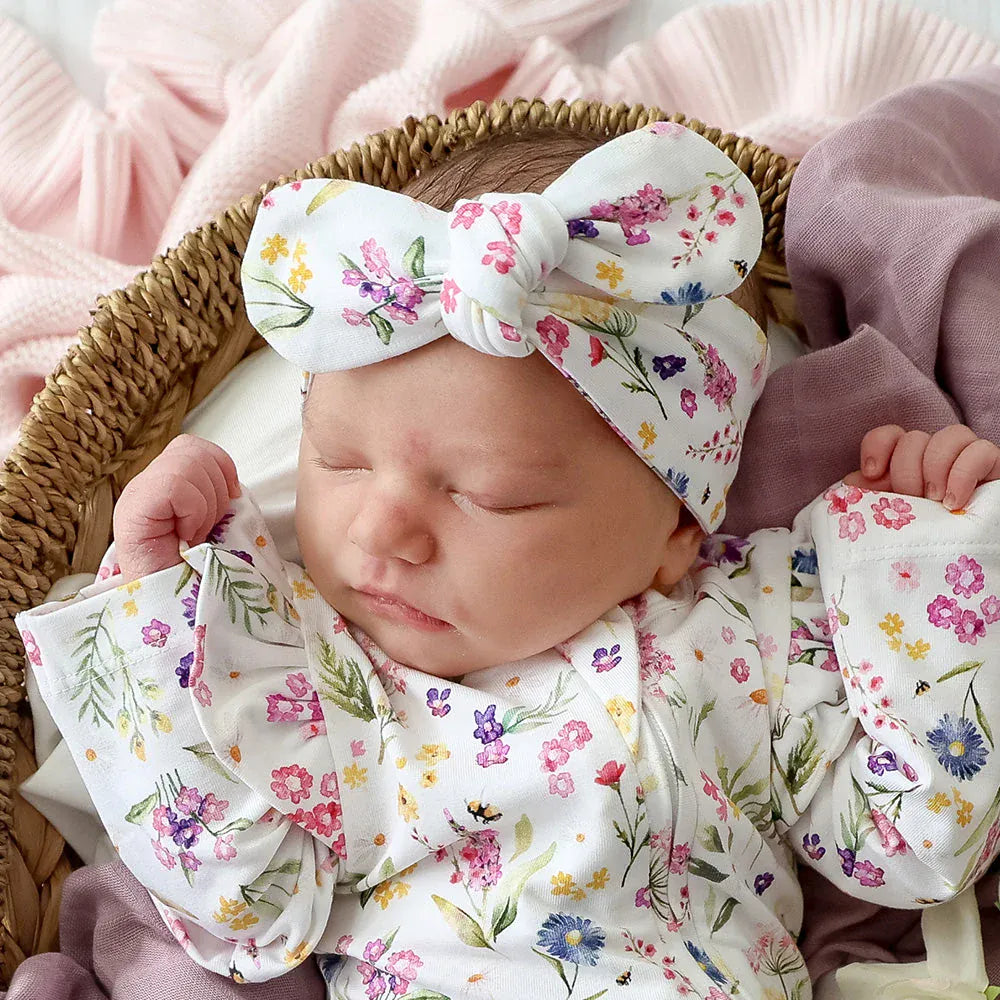 Snuggle Hunny Kids Accessory Hair Gracie Organic Topknot