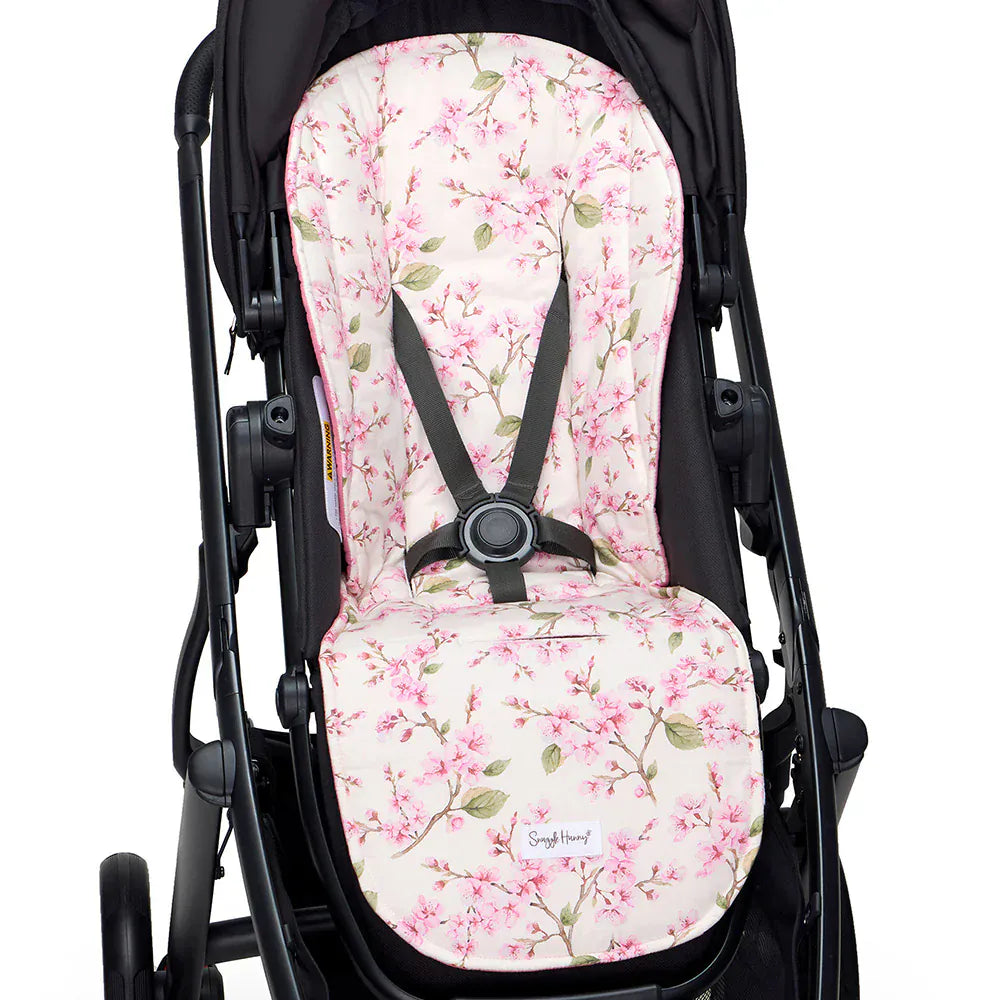 Snuggle Hunny Kids Baby Accessory Cherry Blossom Universal Organic Pram Liner