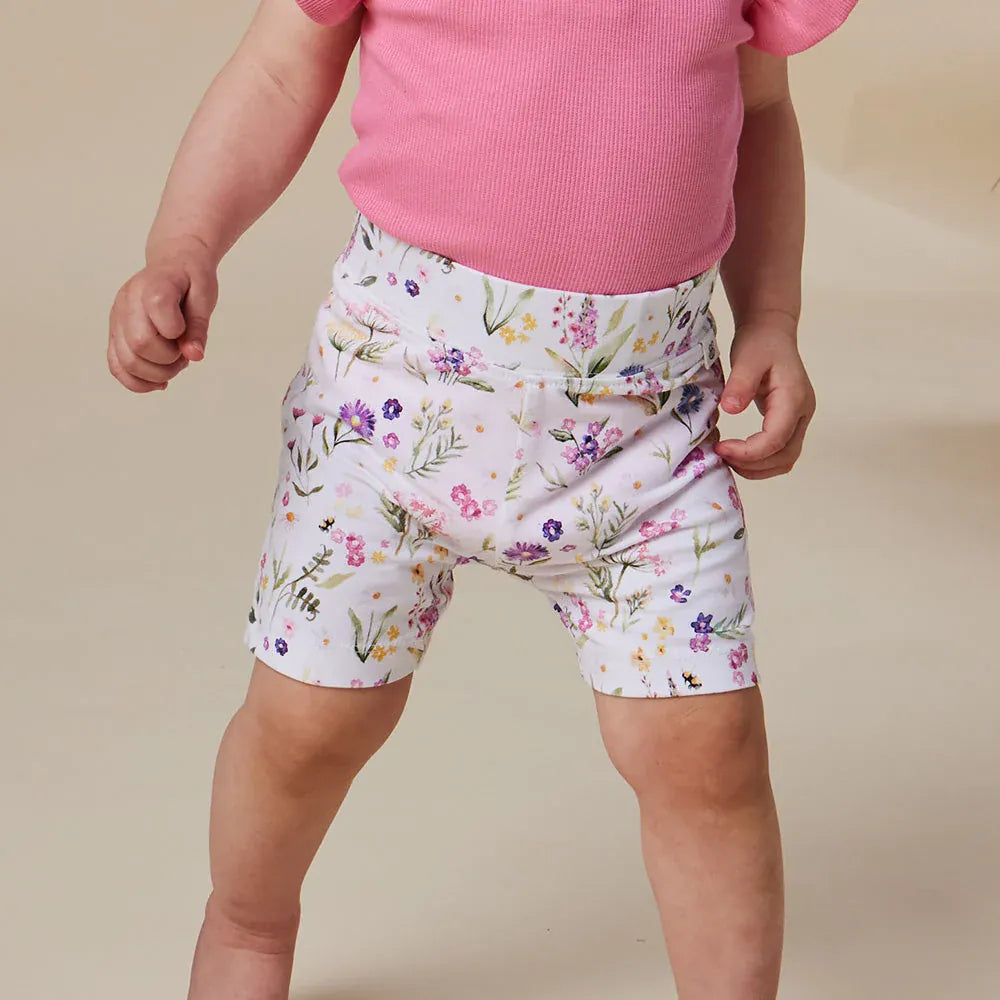 Snuggle Hunny Kids Girls Bottoms Gracie Organic Bike Shorts
