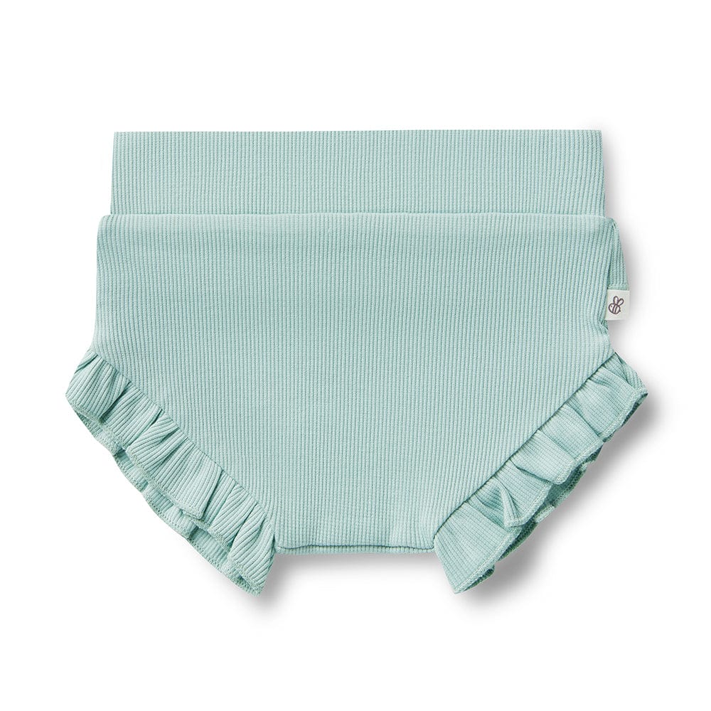 Snuggle Hunny Kids Girls Pants Sage Organic Bloomers