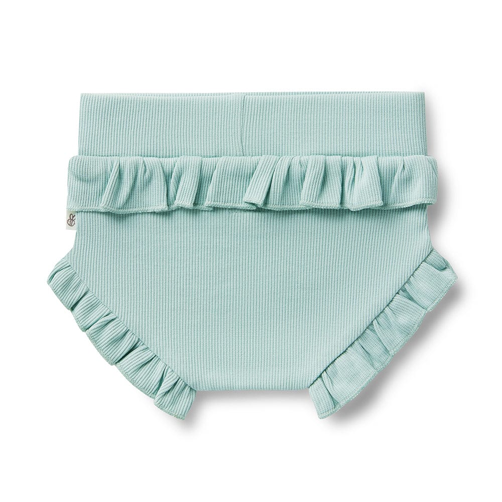 Snuggle Hunny Kids Girls Pants Sage Organic Bloomers