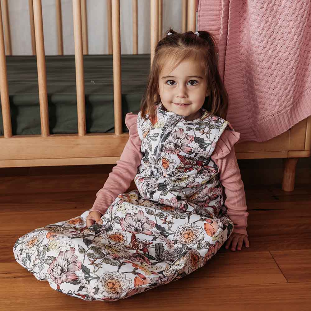Snuggle Hunny Kids Linen Sheets Australiana Organic Sleeping Bag 2.5 Tog
