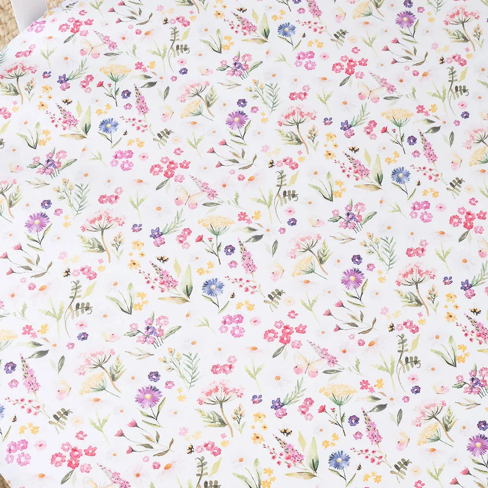 Snuggle Hunny Kids Linen Sheets Gracie Organic Fitted Cot Sheet