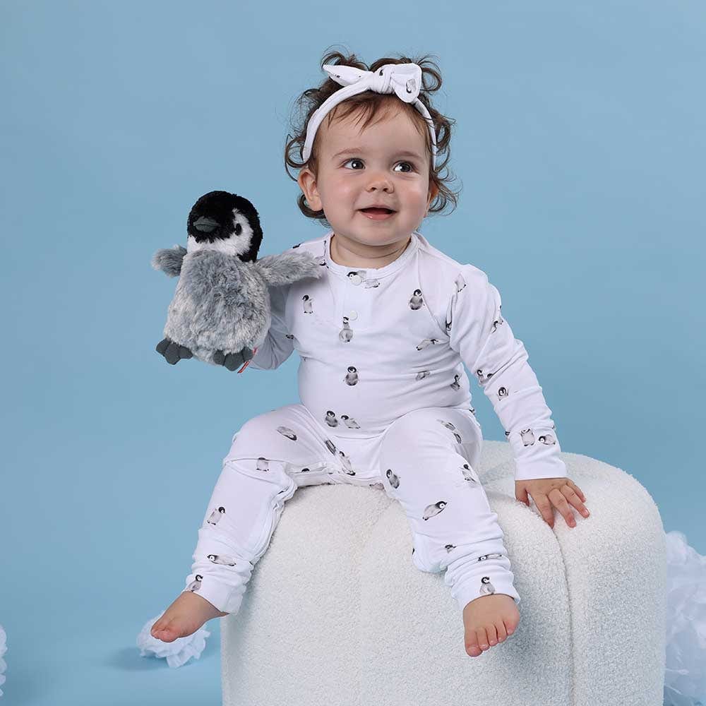 Snuggle Hunny Kids Unisex Onesie Penguin Organic Growsuit