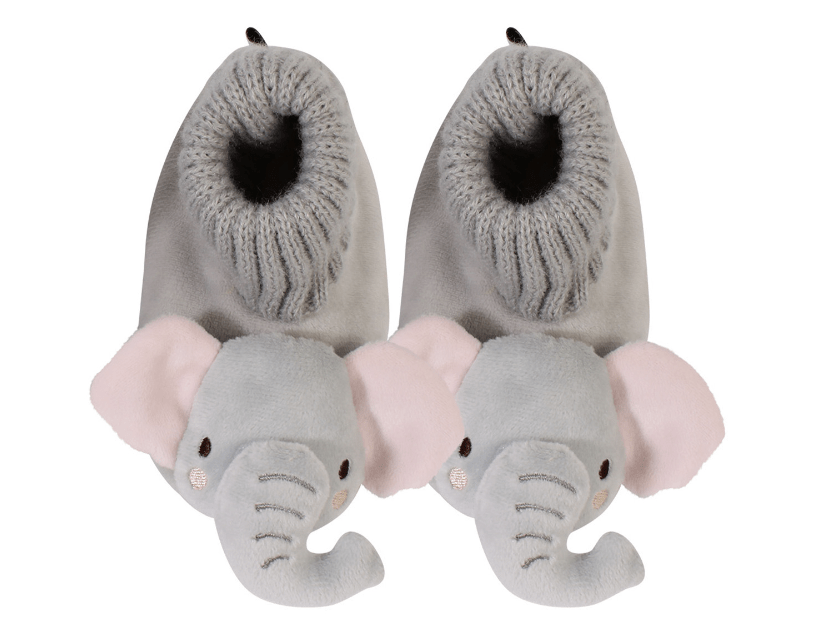 SnuggUps Baby Shoes Elephant / S SnuggUps Toddler Animal Slippers