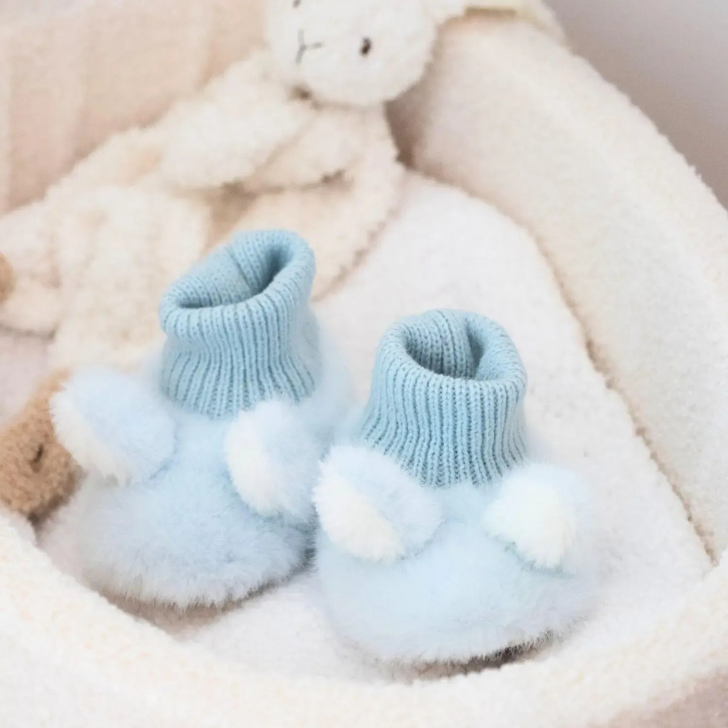 SnuggUps Baby Shoes SnuggUps Baby Bunny Slippers